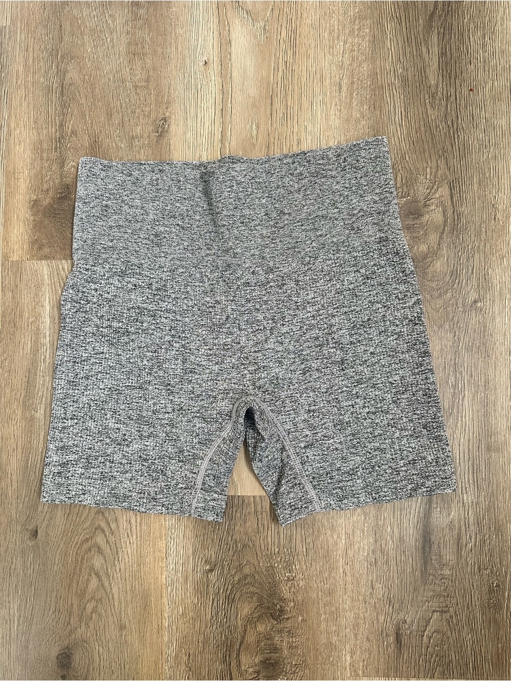 Colsie Gray Seamless High-Waist Bike Shorts